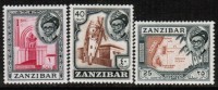 ZANZIBAR   Scott #  249-63*  VF MINT LH - Zanzibar (...-1963)