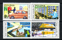 POLAND 1980 MICHEL NO 2715-2718 MNH - Ungebraucht