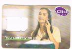 EGITTO  (EGYPT) - CLICK (GSM SIM) -  GIRL    -  USED WITHOUT CHIP-  RIF. 2506 - Aegypten