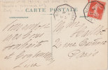 POSTE MARITIME MARSEILLE A YOKOHAMA  1913  CARTE DE SINGAPOUR - Posta Marittima