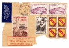 FRAGMENT - CANNES FESTIVAL DU FILM 1946 - VIGNETTE - Cartas & Documentos