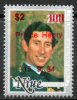 Niue 1984 - $2 On 75c Birth Of Prince Harry - Red Opt SG574 MNH Cat £2.50 SG2015 - Niue