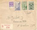 N°276+310A   JOURNEE DU TIMBRE MONACO Vers ST EMILION     Le      23 JUIN 1946 - Postmarks