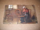 CPA Raphael TUCK - Granny At Her Wheel - Oilette - Tuck, Raphael