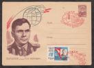 Russia USSR 1963 Space First Anniversary Of The First Group Flight FDC Moscow Cancellation - Covers & Documents