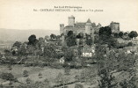 CPA 46 CASTELNAU BRETENOUX LE CHATEAU ET VUE GENERALE - Otros & Sin Clasificación