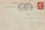 POSTE MARITIME    1920  BUENOS-AYRES A BORDEAUX  CARTE D'AOF - Schiffspost