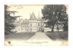 Cp, 41, Chaumont, Le Château, Pris De La Grande Allée, Voyagée 1904 - Autres & Non Classés