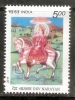 India 2011 Dev Narayan Rajasthan Warrior Horse-rider Famous People 1v MNH Inde Indien - Unused Stamps