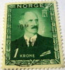 Norway 1946 King Haakon VII 1kr - Used - Gebruikt