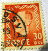 Norway 1950 King Haakon VII 30 Ore - Used - Used Stamps