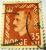 Norway 1950 King Haakon VII 35 Ore - Used - Gebruikt