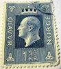 Norway 1969 King Olav V 1.5kr - Used - Gebruikt