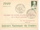 N° 828JOURNEE DU TIMBRE  PARIS Vers PARIS Le  26  MARS 1948 - Storia Postale