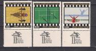 Israel 1979 Ph Nr 793/5 11 Hapoel Games MNH With TAB (a3p12) - Unused Stamps (with Tabs)