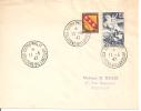 N° 757+669  EXPOSITION PHILATELIQUE   BOULOGNE Vers  PARIS Le  11 MAI1947 - Cartas & Documentos