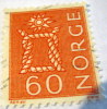 Norway 1962 Bosuns Knot 60 Ore - Used - Gebruikt