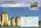 Postal Stationery Cover 1997- Emperor Penguins - Pinguini