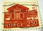 Norway 1983 Log House Breiland 2.5 Kr - Used - Oblitérés