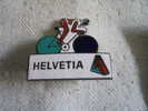 Pin´s Vélo:  HELVETIA - Cyclisme