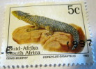 South Africa 1993 Cordylus Giganteus Lizard 5c - Used - Other & Unclassified