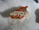 Pin´s Vélo, Cyclisme:  Le CYCLE - Cyclisme