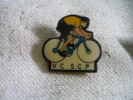 Pin´s Cyclisme, Vélo:   V.C. S.C.P. (Vélo Club De Sainte Croix En Plaine) - Cyclisme