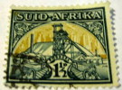 South Africa 1936 Gold Mine 1 1/2d - Used - Other & Unclassified