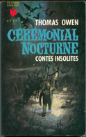 MARABOUT  FANTASTIQUE  N° 242 " CEREMONIAL NOCTURNE " THOMAS-OWEN  AVEC 277 PAGES - Fantásticos