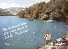 Isère - Lac De Paladru , La Peche Au Lac Et Les Cygnes , Ed Photo Cim - Paladru