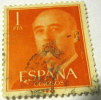 Spain 1955 General Franco 1p - Used - Used Stamps