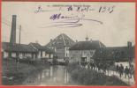 J104, Grandvillars , Usine Du Château , 12 , Animée , Circulée 1915 Sous Enveloppe - Franche-Comté