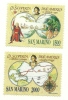 1992 - San Marino 1334/35 Scoperta America   +++++++ - Christophe Colomb