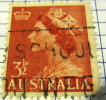 Australia 1953 Queen Elizabeth II 3.5d - Used - Used Stamps