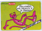 Sticker Stylo Reynolds / La Panthère Rose Humour BD / Pink Panther / Athlétisme Saut En Hauteur Sport ??  // Ref IM 24/1 - Altri & Non Classificati