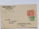 CARTE DE CORRESPONDANCE POSTEE DE TCHECOSLOVAQUIE EN 1923 -TIMBRE DE 50 ET DE 100 - Storia Postale