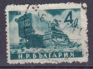 Bulgaria 1950 Mi. 728 A     4 L Volkswirtschaft Traktor Perf. 13 - Usati