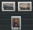 Russia 1950 Sc 1529-1 Mi 1522-4 MNH Art. Painter Aivazovsky And His Paintings CV 20 Euro - Unused Stamps