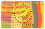 GERMANIA (GERMANY) - CITY & EUROPE    (REMOTE) -  MAP  -  USED - RIF. 5885 - [2] Mobile Phones, Refills And Prepaid Cards