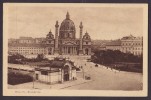 Austria PPC Wien , IV., Karlskirche WIEN 1922 Locally Sent (2 Scans) - Iglesias