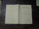 N° 97 Du  24 Octobre 1908       PARMI LES PIERRES   Par Hermann Sudermann - Auteurs Français