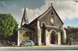 CPSM ATHIS MONS (Essonne) - L'église (2 CV Et Traction) - Athis Mons