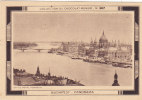 CHROMO  Image Chocolat MENIER  BUDAPEST  Panorama  N° 307 - Menier