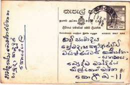 CEYLAN - 1972 - CP ENTIER POSTAL - Sri Lanka (Ceylon) (1948-...)