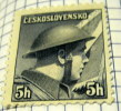 Czechoslovakia 1945 Staff Sgt Ridky 5h - Mint - Unused Stamps