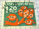 Czechoslovakia 1972 Flowers 1.20kcs - Used - Used Stamps