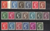 LUXEMBOURG N° 413 à 424 ** - Unused Stamps