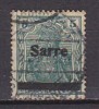 N0281 - SARRE SAAR Yv N°4 - Oblitérés