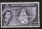 MONTSERRAT   Scott #  146*  VF MINT LH - Montserrat