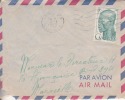 DOUALA R.P - CAMEROUN - 1955 - COLONIES FRANCAISES - AFRIQUE - AVION - LETTRE - MARCOPHILIE - Lettres & Documents